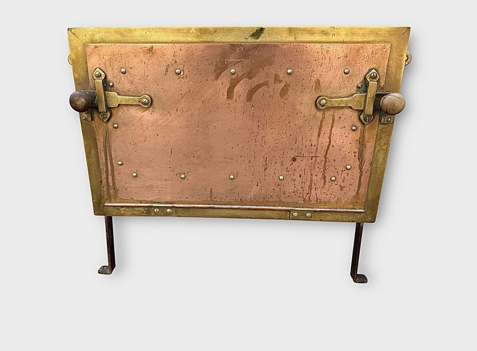 Sterilizator medical vechi cupru și alamă design inedit