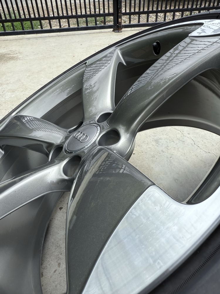 Jante Audi Rotor R19 Originale + Cauciucuri-Stare impecabila