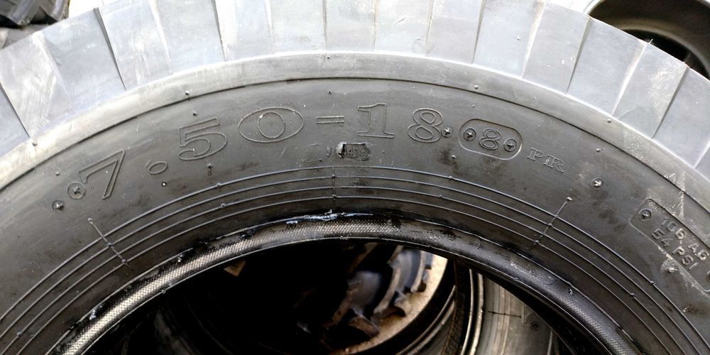 cauciucuri noi 7.50-18 cu 8 pliuri si garantie 2 ani EXYW OZKA KNK32