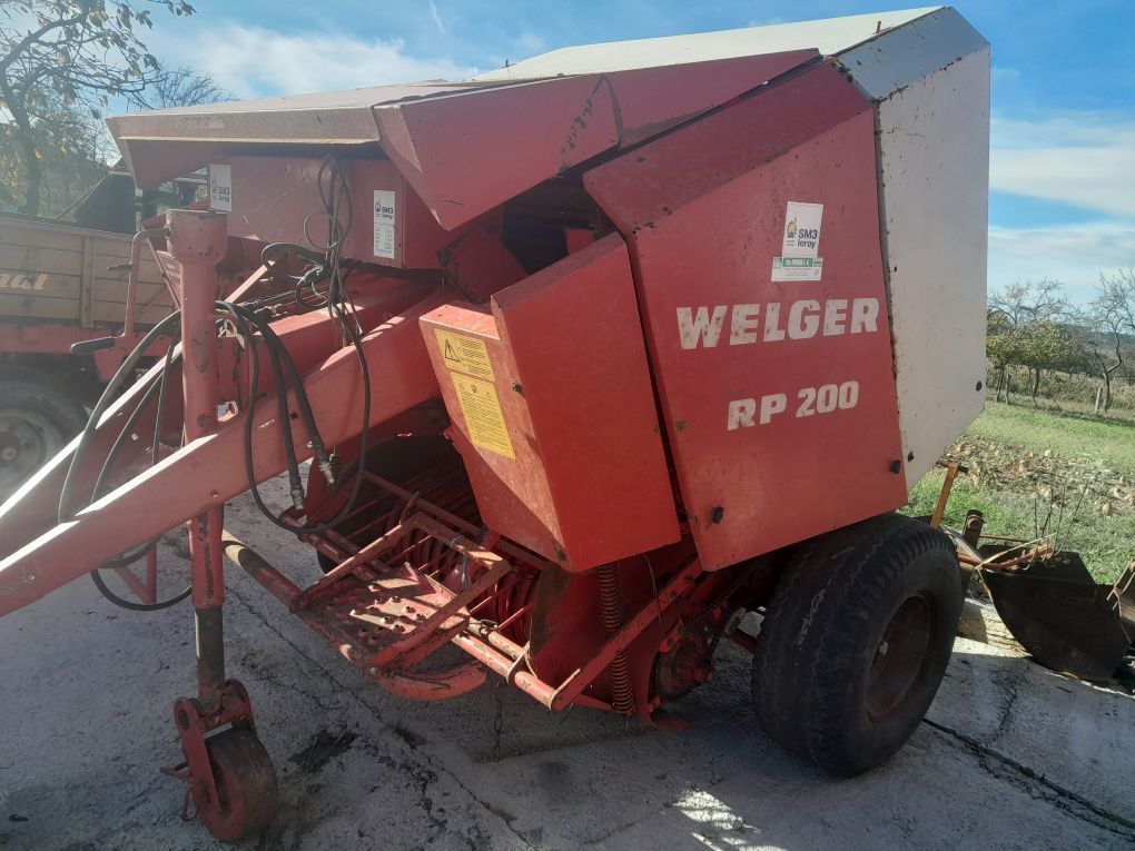 Presa welger.Welger rp 200.Presa.Presa claas rolant 62.Presa claas.