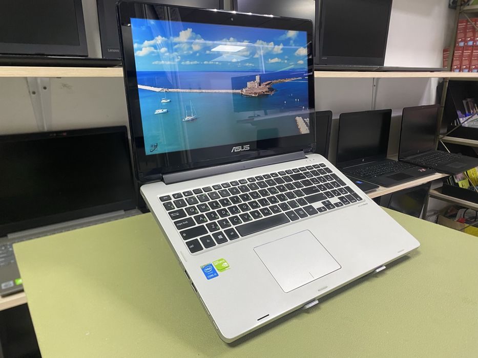 Ноутбук сенсорный дисплей Asus i5/8gb/geforce 940m/fullHD
