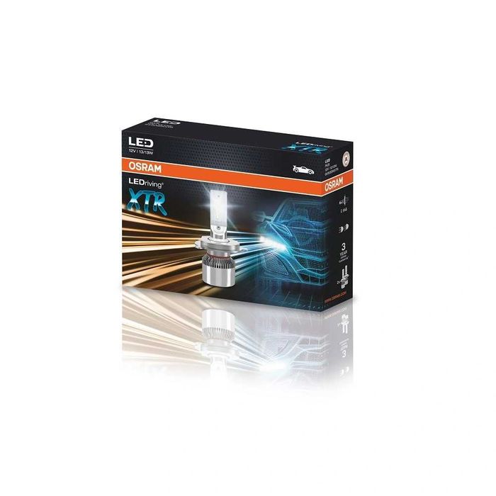LED/Лед Диодни крушки Osram H4 LEDriving XTR 13/13W 12V С вентилатор.