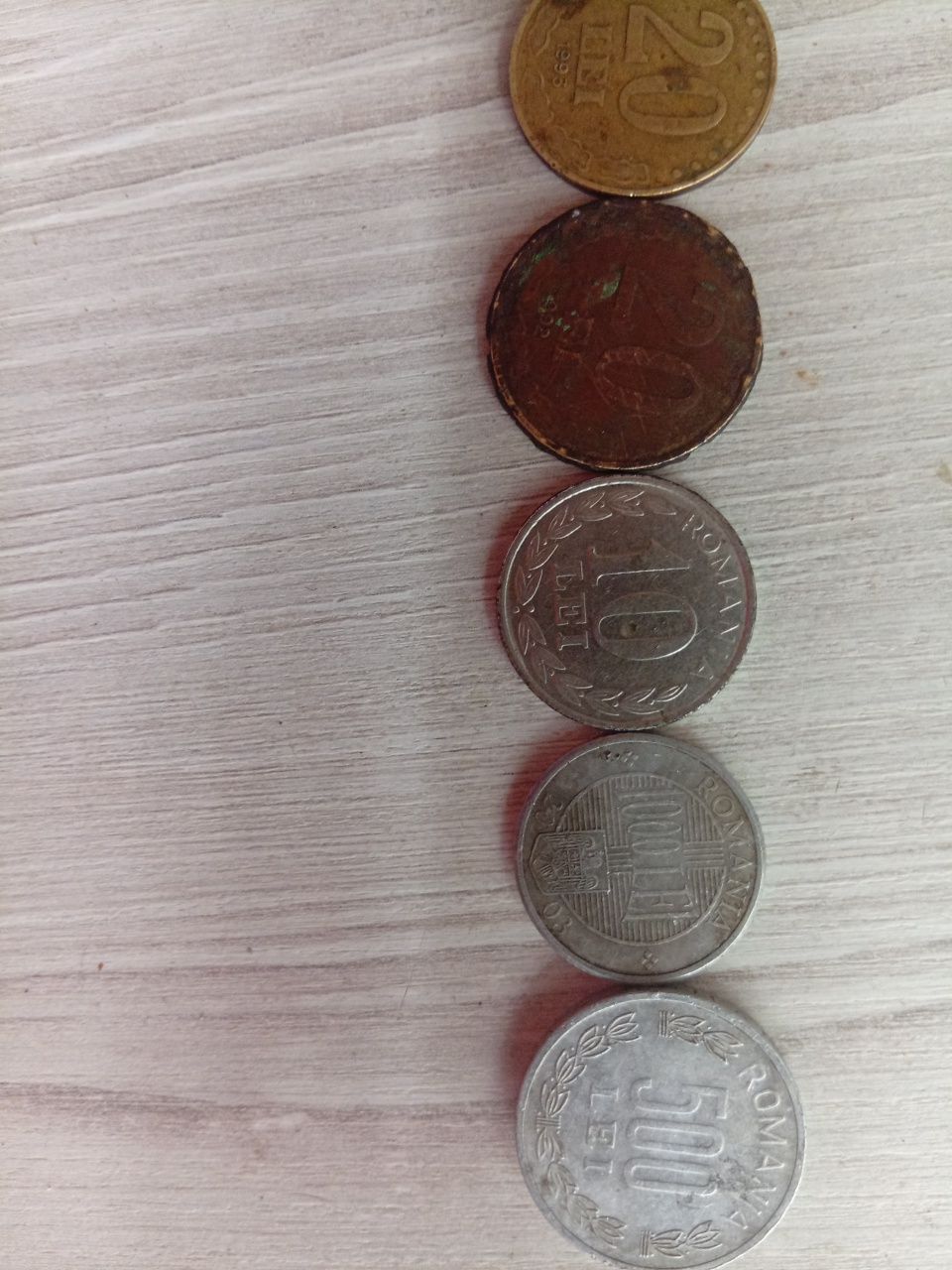 Monede vechi  1999  1992 1993  1995 2003