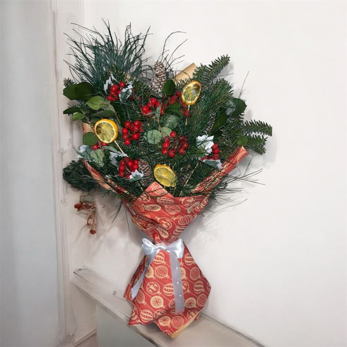 Букет от вечна кокина