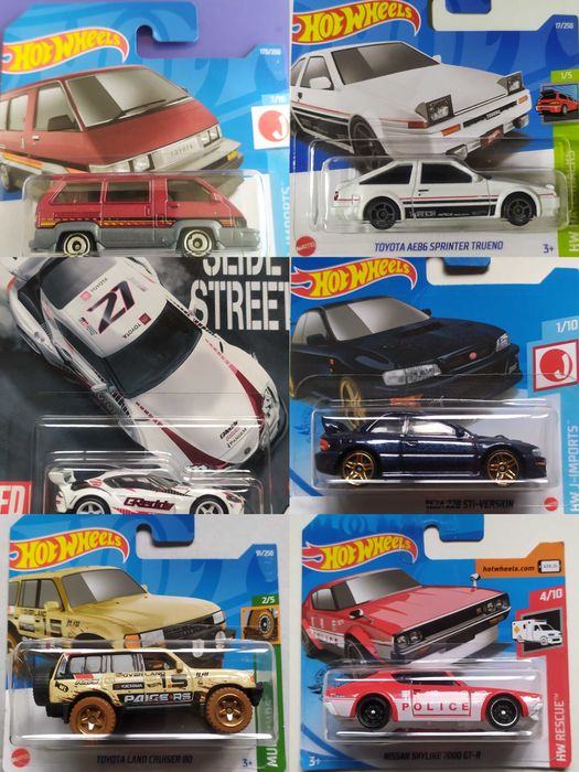 Hot Wheels колички