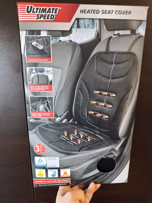 Продавам подгряваща подложка за автомобил.