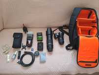 Kit complet foto Nikon D3100 / Tamron 70 - 300