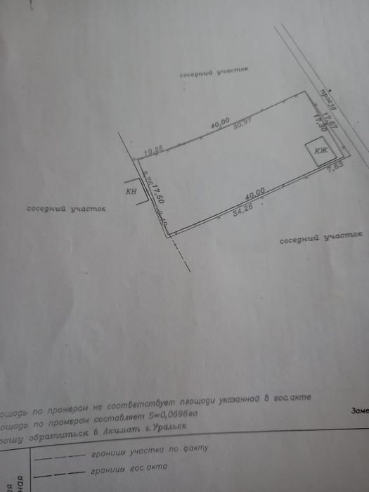 Дачный  участок.