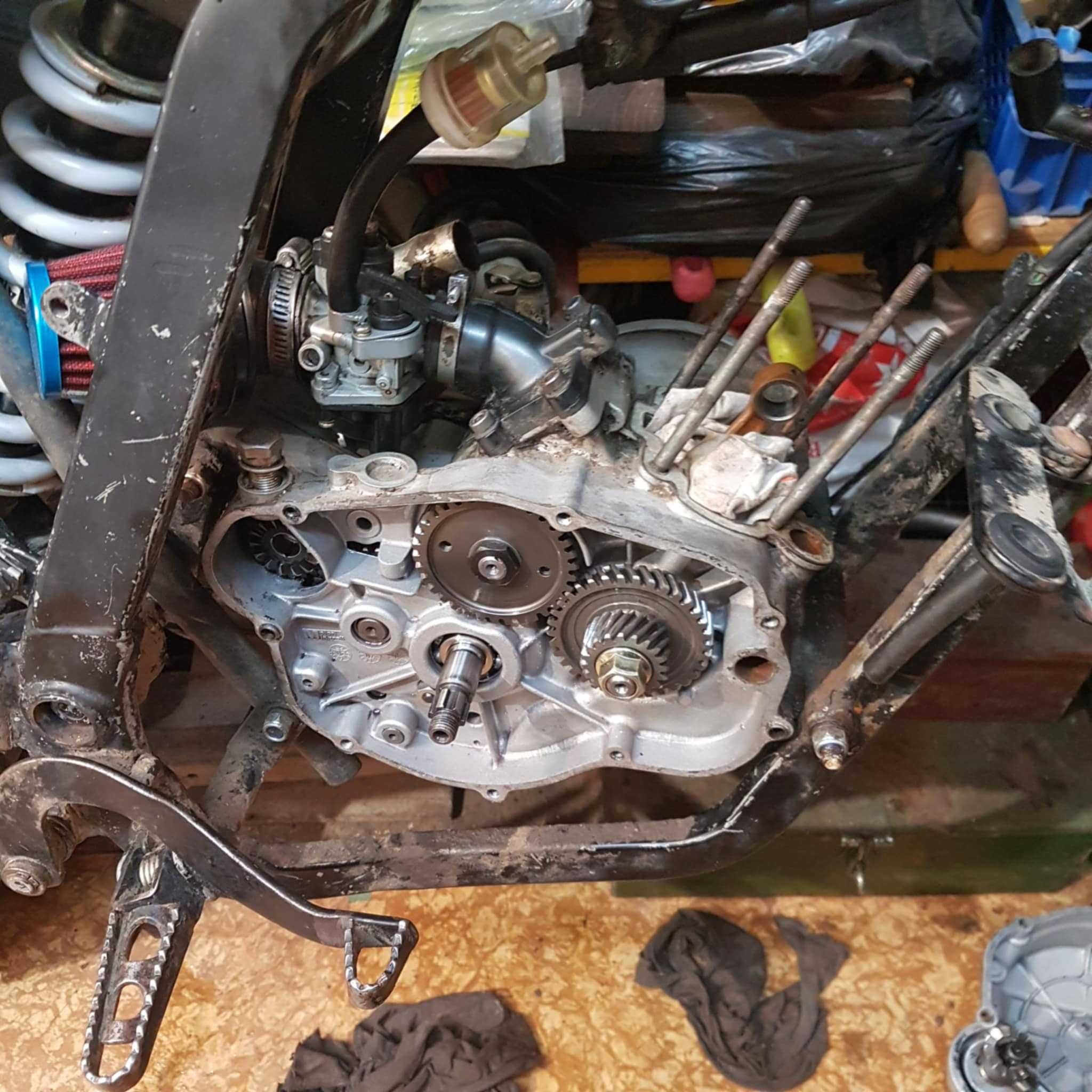 Ендуро кросов мотор Motorhispania 90см3 2t.
