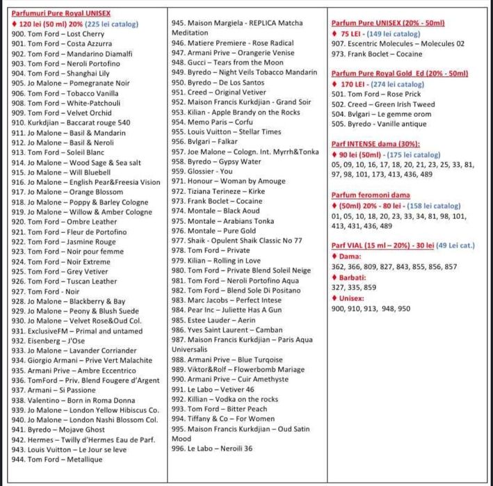 Parfum mini pentru poșetă