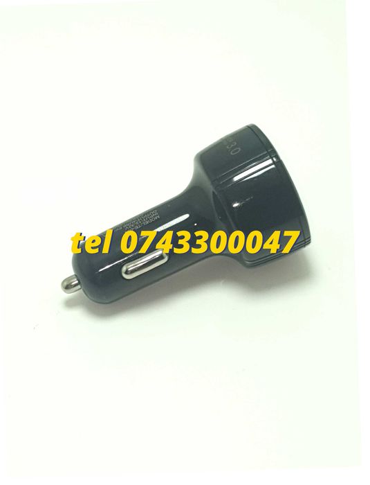 Incarcator Universal Masina Auto 4 Porturi Bricheta Usb Qc Fastcharge