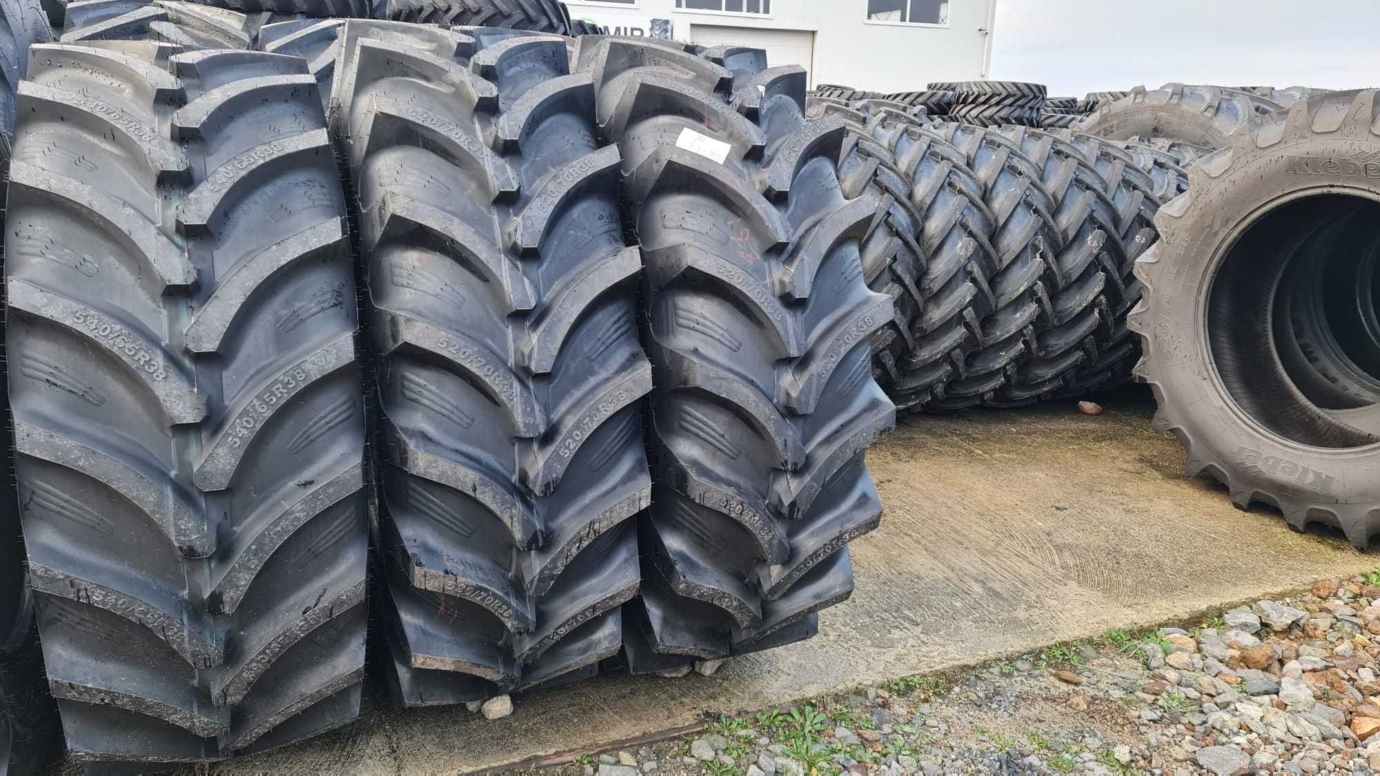 Cauciucuri noi GTK 520/70R38 anvelope radiale tractor spate