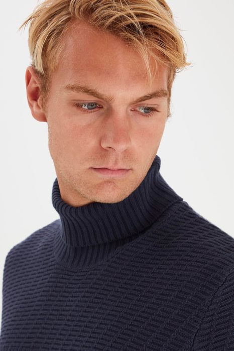 Casual Friday Turtle Knitted Pullover ОРИГИНАЛ мъжко поло - L