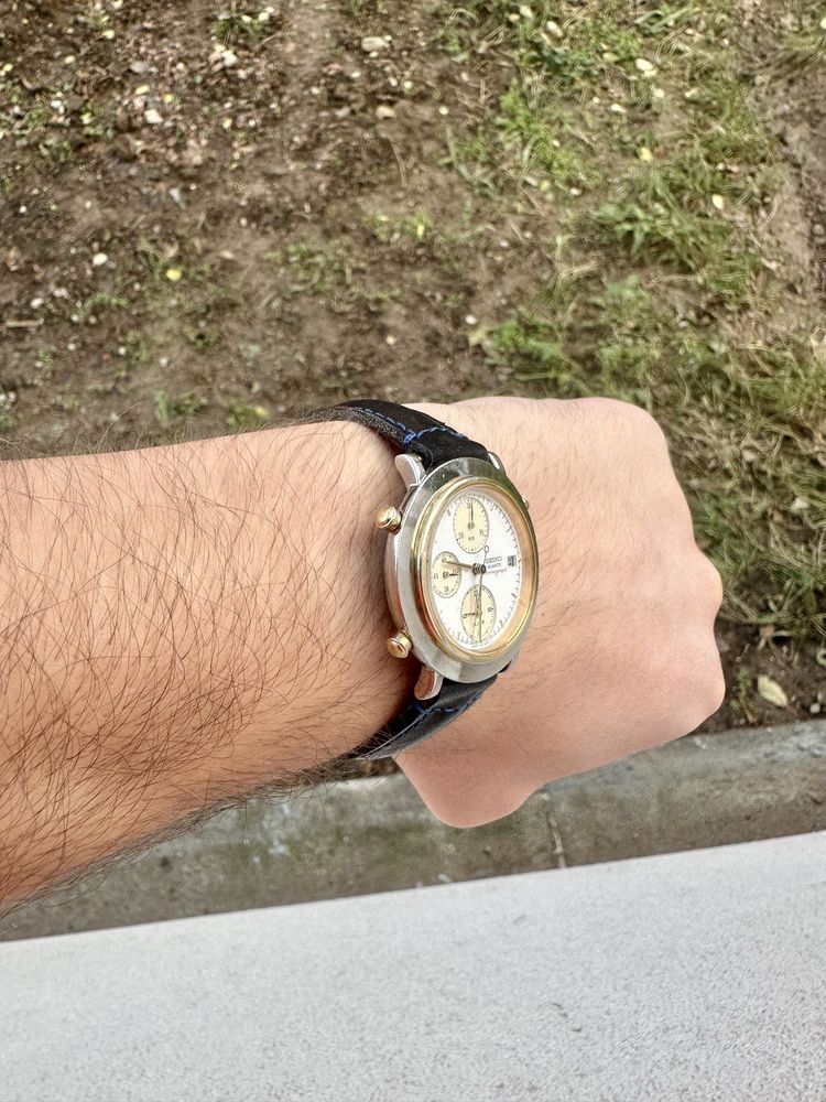 Seiko cronograf alarm Vintage