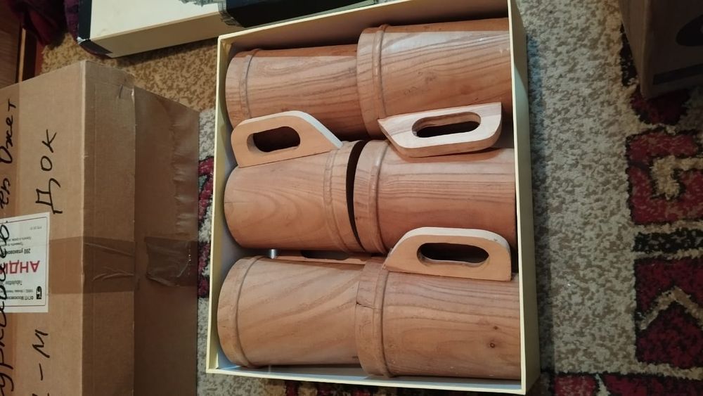 Деревянные кружки