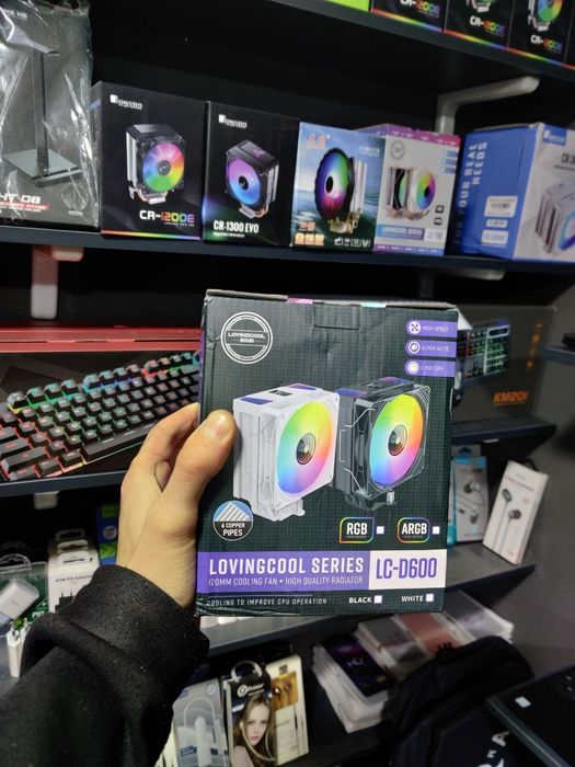 Новый кулер ARGB 5 трубок