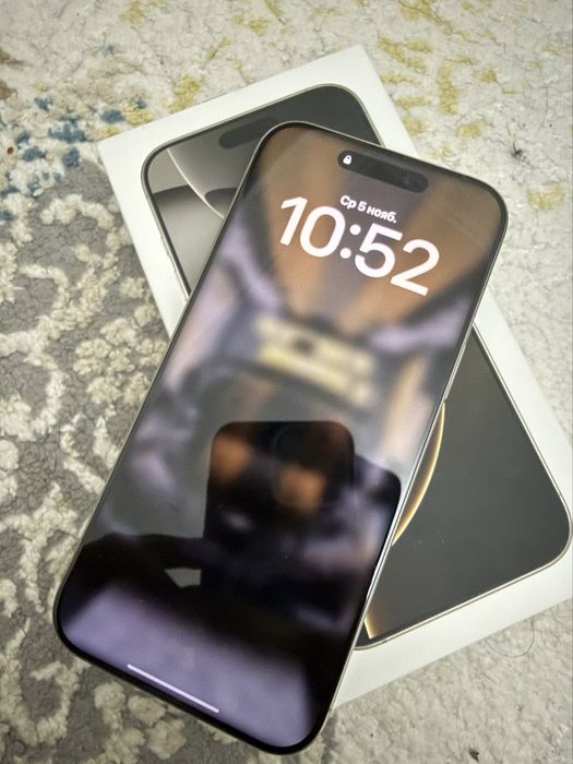 Iphone 16 Pro Max 256gb Titan rangi