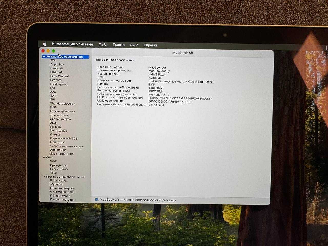 MacBook Air M1 256GB