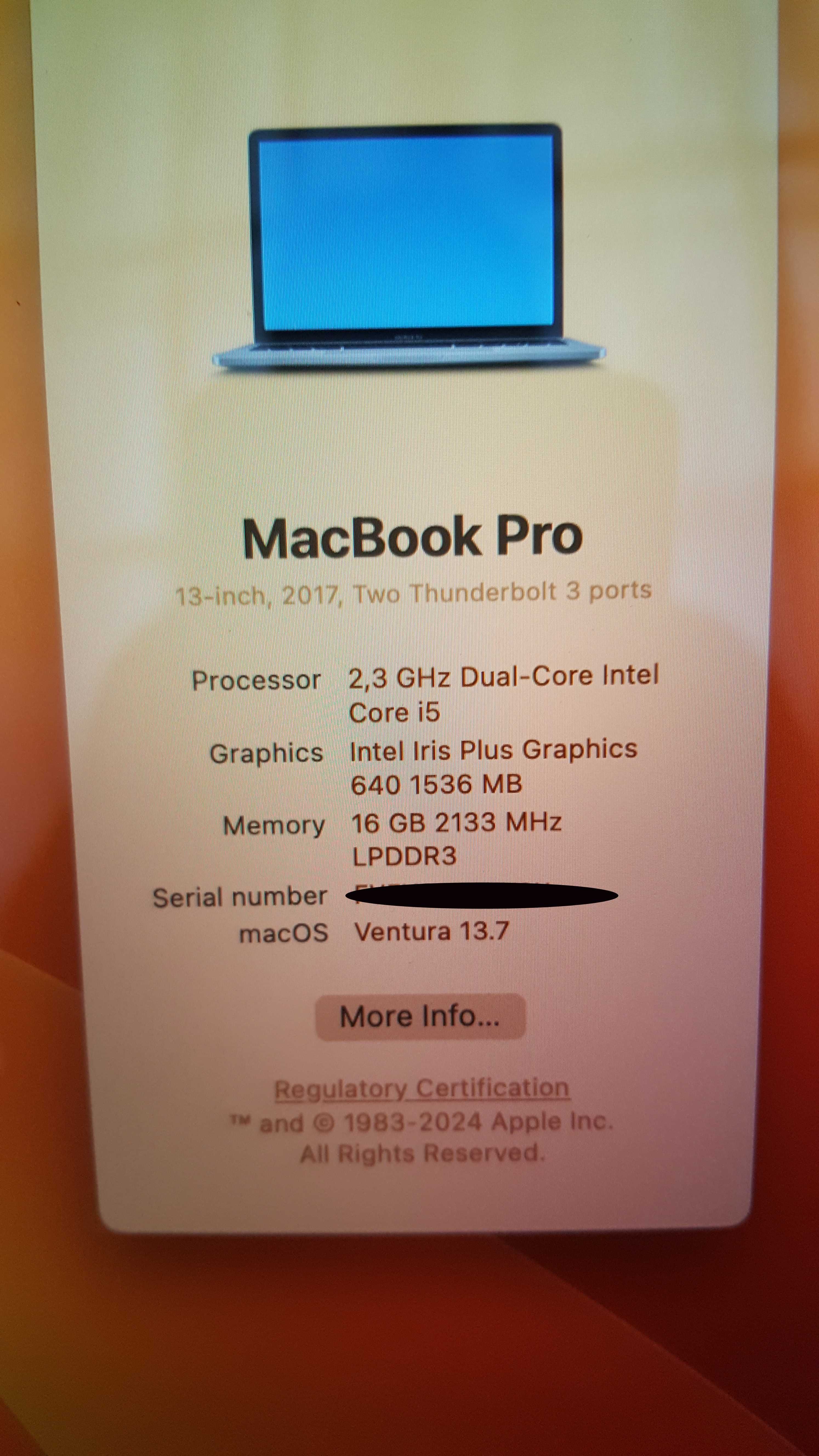Macbook Pro 16 gb_512 gb
