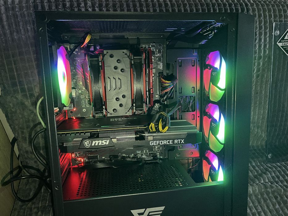 Геймърски компютър i7 9700 /16gb/1 tb nvme/gtx1070ti