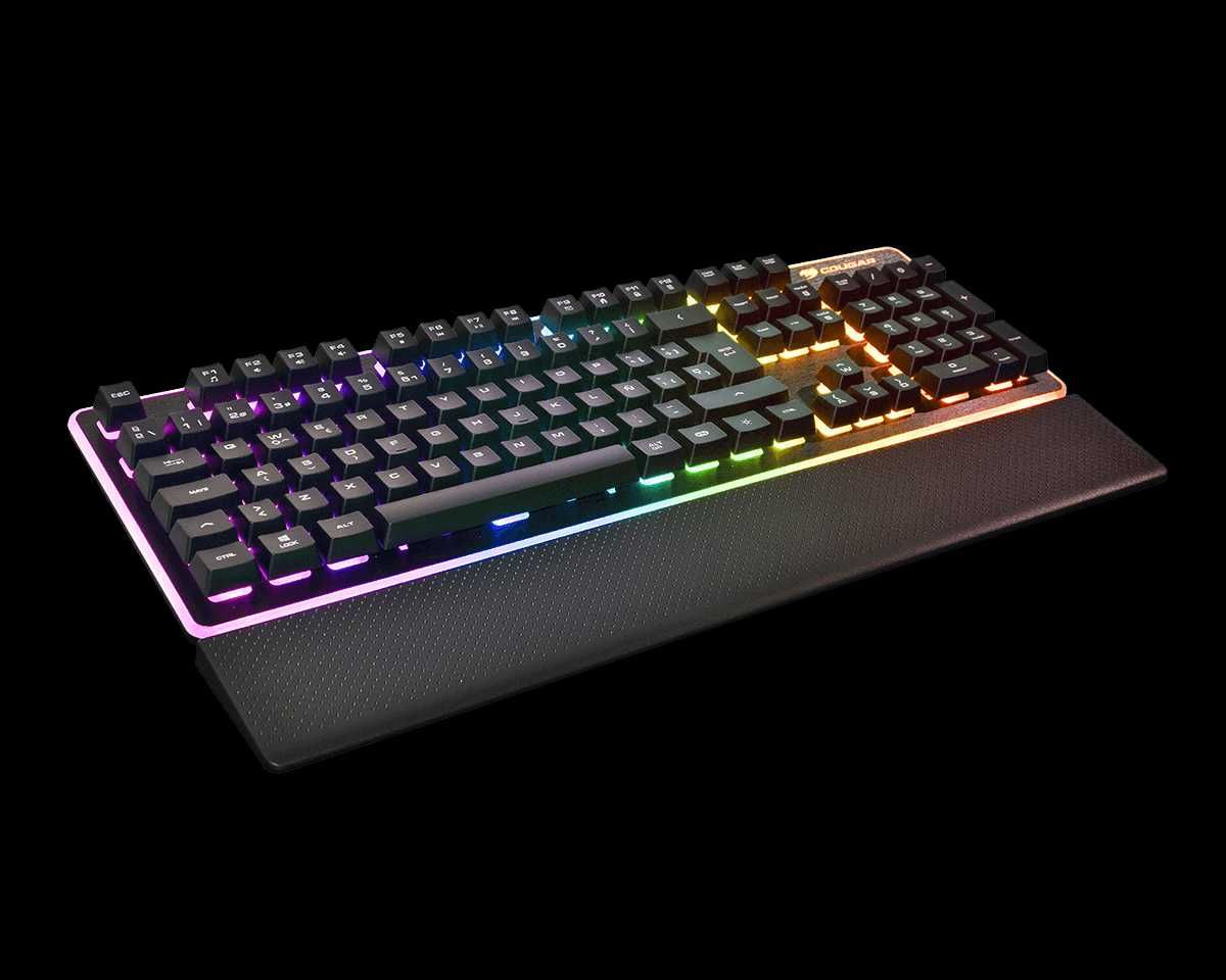 Cougar CORE - Механична ГЕЙМИНГ Клавиатура RGB + Поставка Китки