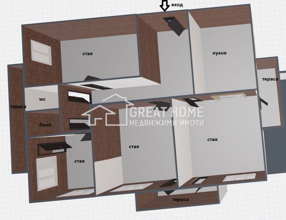 Продава се Многостаен апартамент в Търговище, Боровец - 115 кв.м за 1174 €/кв.м - Снимка #4