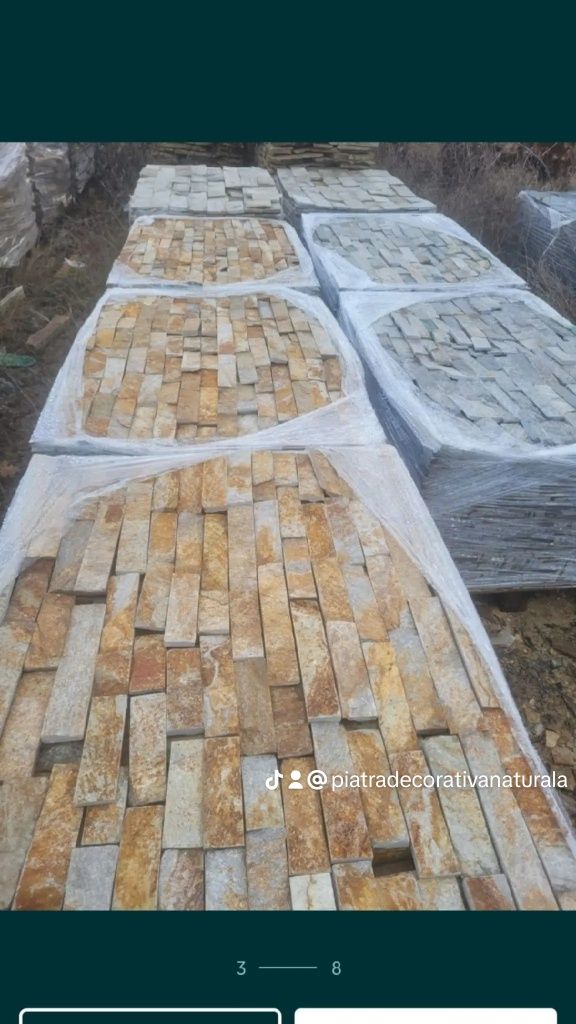 Piatră decorativă naturală