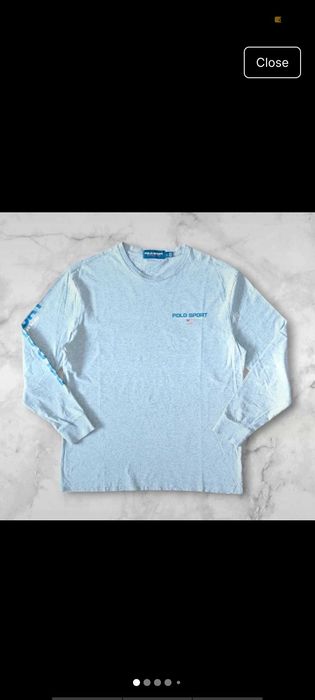 Pulover Polo Ralph Lauren Sport gri