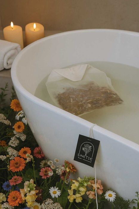 Оригинален подарък-билков чай за вана в XL торбичка