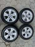 Jante aliaj 5x120mm, anvelope vara 205/55 R16 BMW E46, E87, E81, F20