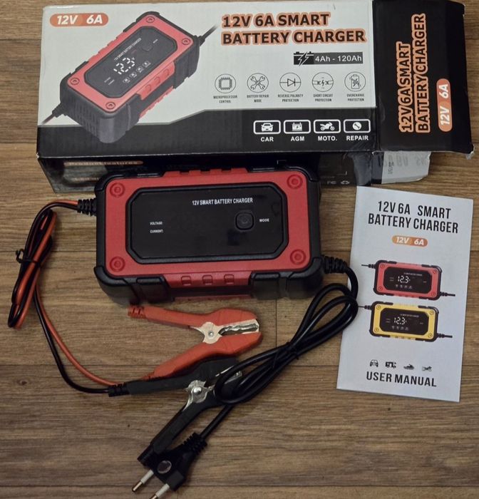 Redresor incarcare rapida 12v, auto,moto ,atv ,camping, turism