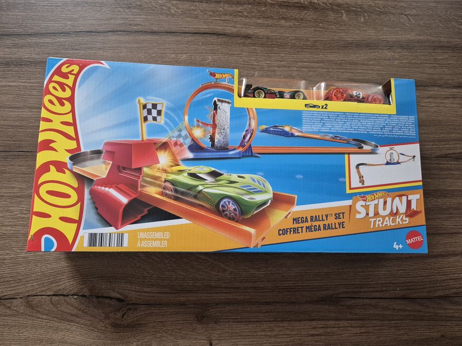 Pista hot wheels mega rally
