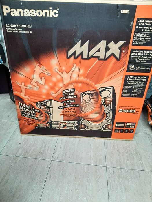 Аудио система PANASONIC SC-MAX3500, Гаранция,Пълен Комплект