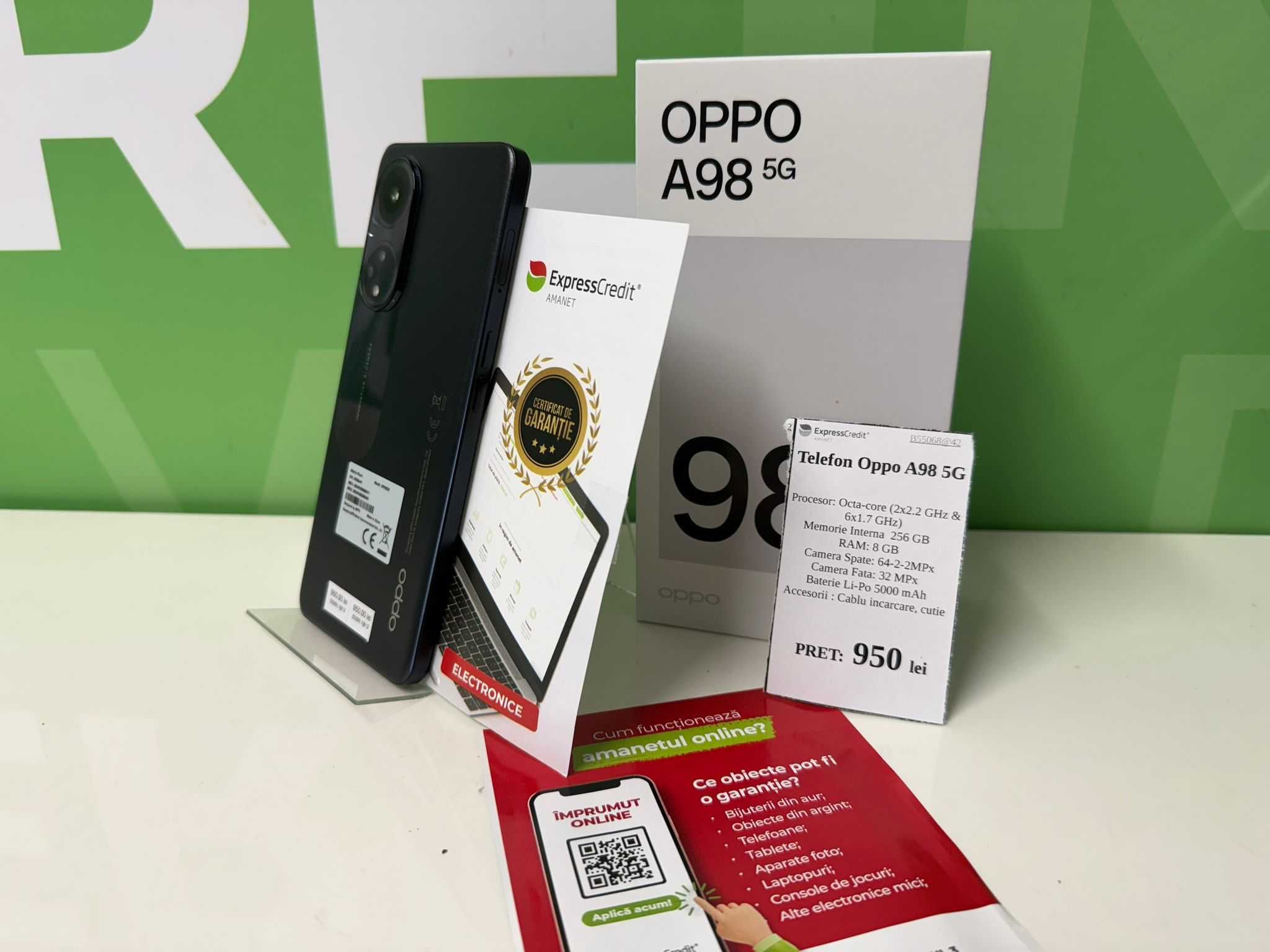 Telefon Oppo A98 5G (B.55068/AG12 Tatarasi)