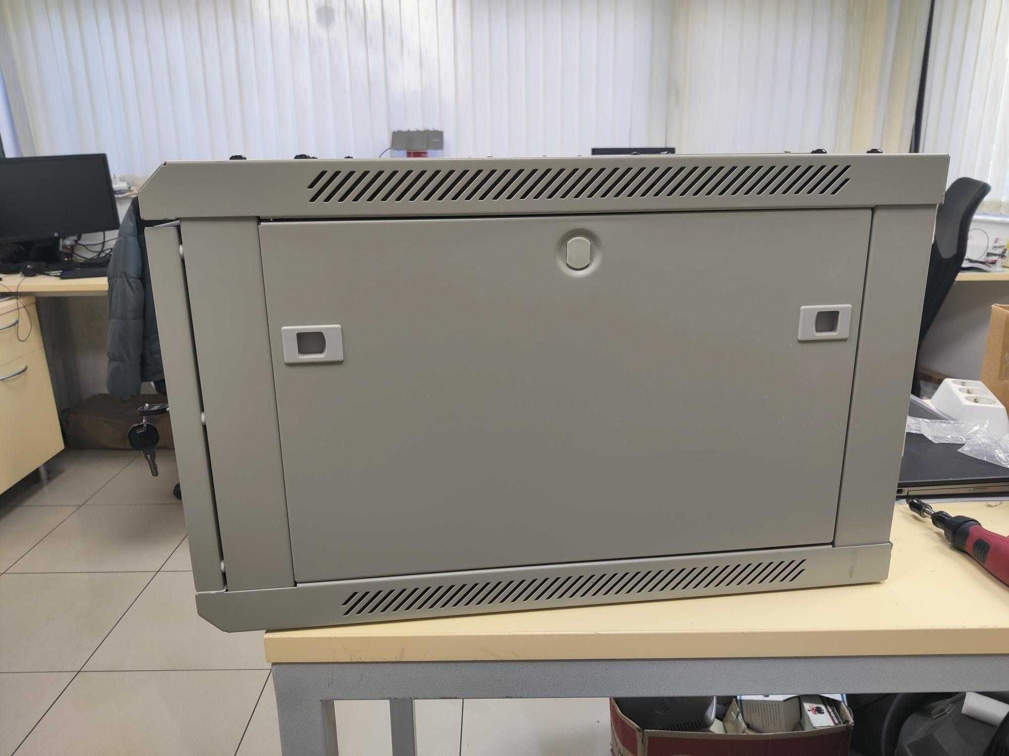 RACK комуникационен шкаф 6U 600/600/370 + тава