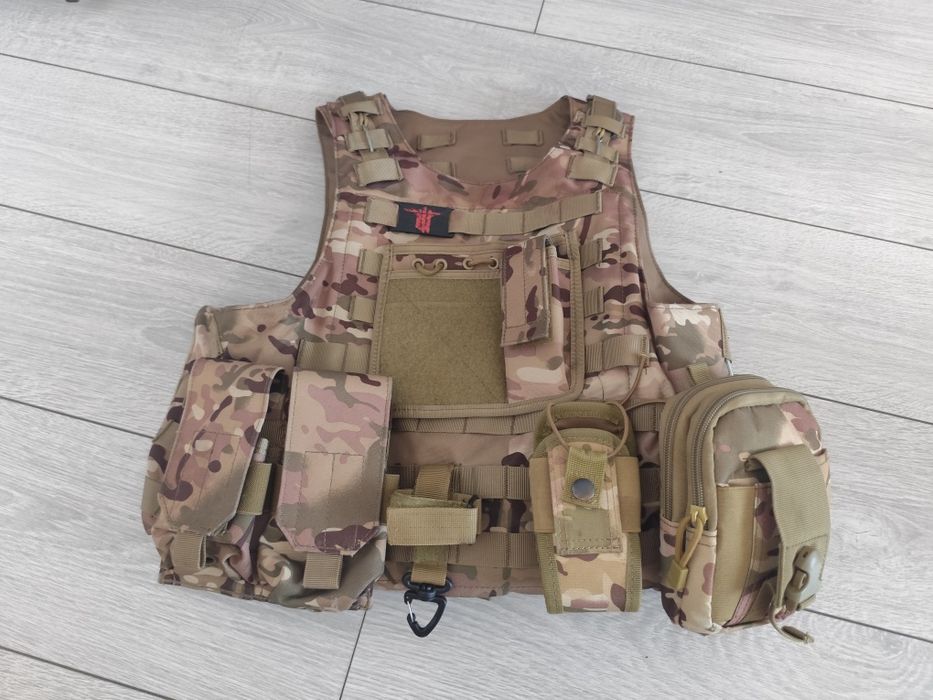 Vestă tactică Combat Armory System Multicam