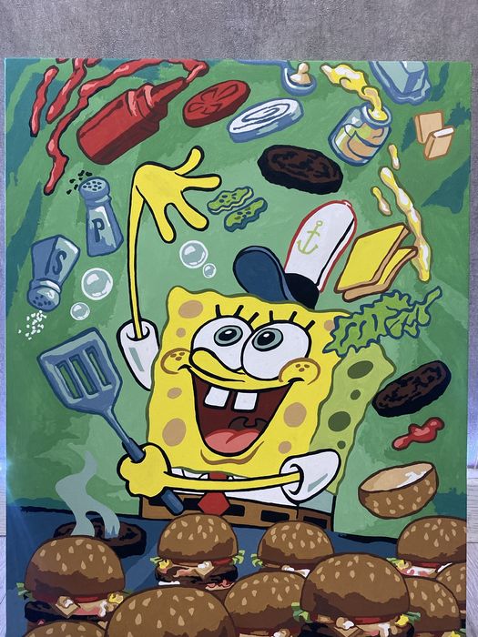 продам готовую картину по номерам