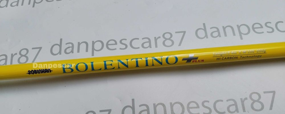 SET 4 Lansete Feeder ROBINHAN BOLENTINO PLUS 2,40m 100-200gr 2 Varfuri