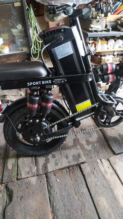 Электровелосипед Forever 14 дюйм 2024