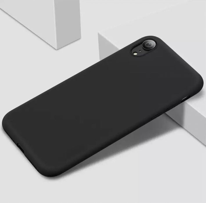 Iphone X XR XS XS MAX - Husa Liquid Cu Interior Fin Alcantara
