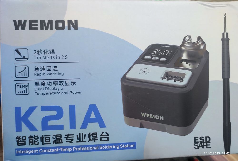 Т210 паяльная станция новая