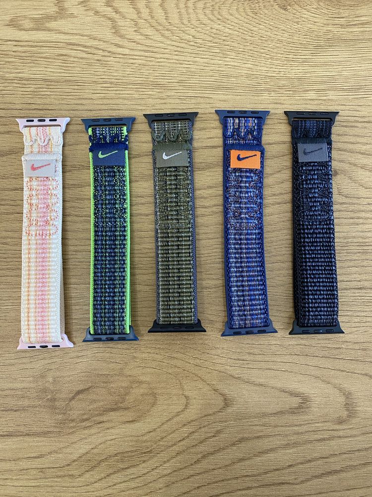 Apple Watch каишки 38/40/41/42/4445/48/49 Ultra Silicone Trail Nike