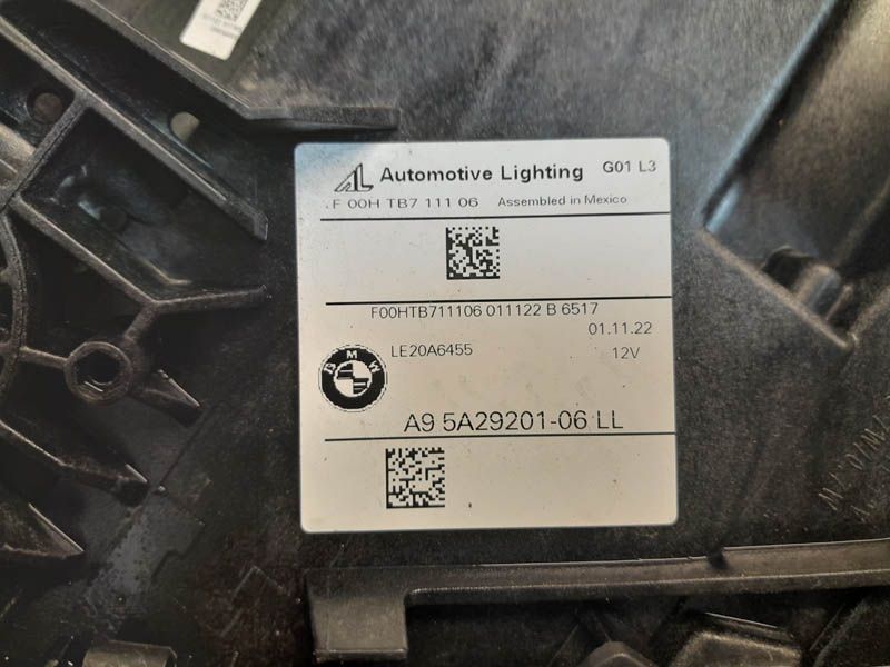 BMW X3 X4 2020/2023 LCI G01 G02 FULL LED Far F191 F192