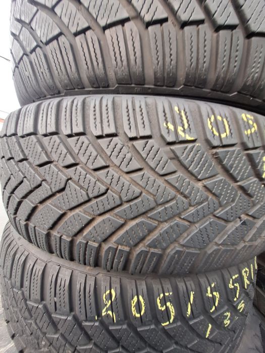 4 anvelope iarna 205/55r16 Continental Montaj Gratuit