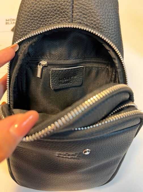 Mont blanc Geantă pentru bărbați, rucsac, piele 3303-3