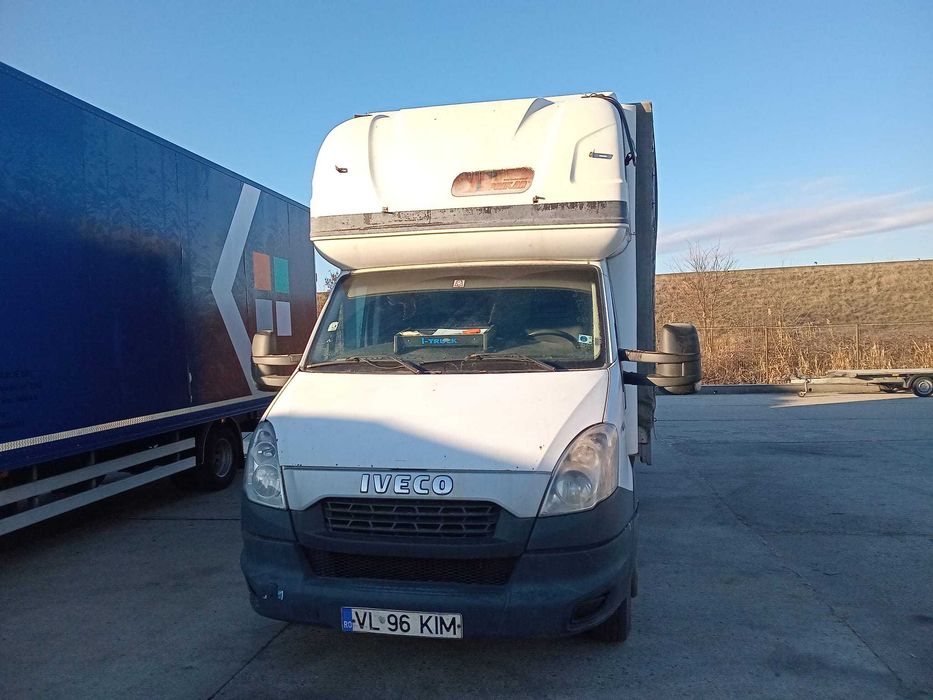 IVECO DAILY 35C15 - 3.5 T PRELATA 2014, 10 paleti