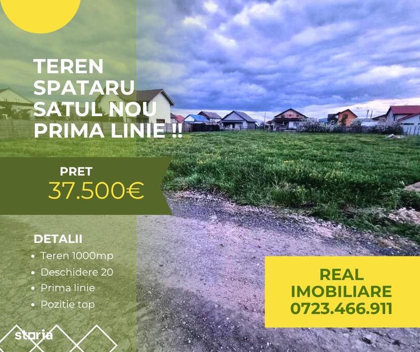 Teren intravilan pentru constructii hala/casa !