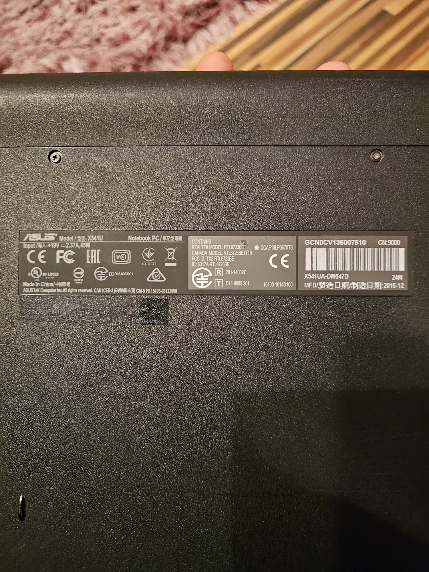 Laptop Asus X51U