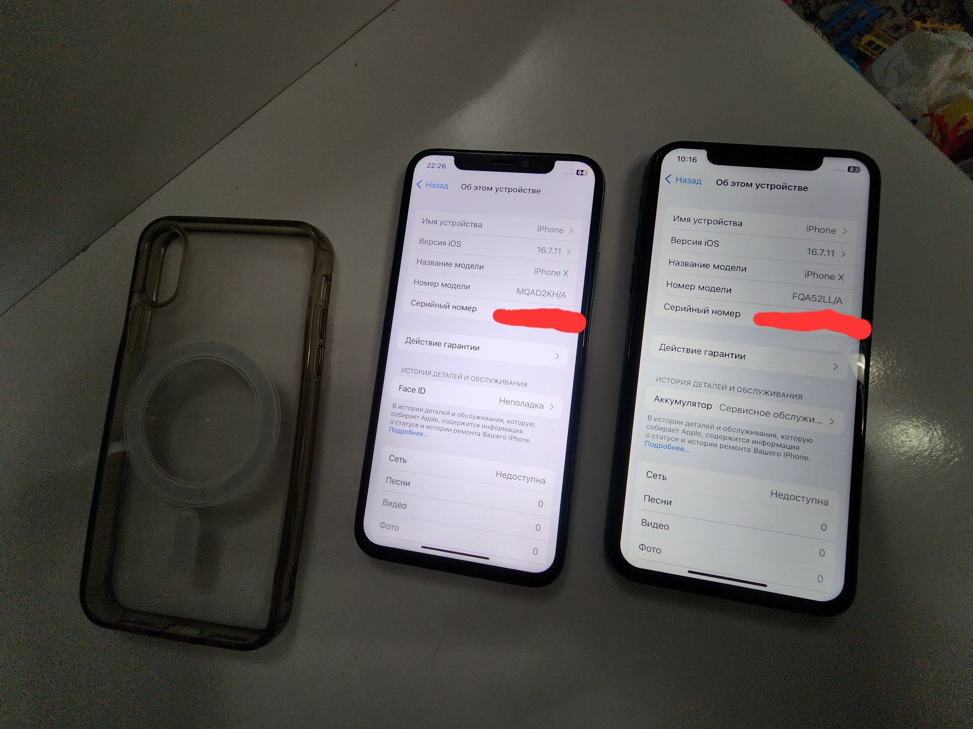Iphone X Black LL/A 64GB Face ishlidi zor ideal