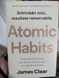 Cartea Atomic Habits - James Clear in limba română
